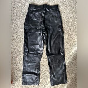 Abercrombie & Fitch Faux Leather Pants